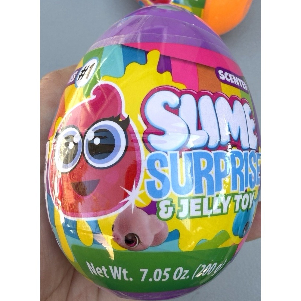 Slime Surprise Jelly Toy Eggs Scented Squishy + Slime Series #1 - LOT OF 4 - Picture 15 of 16